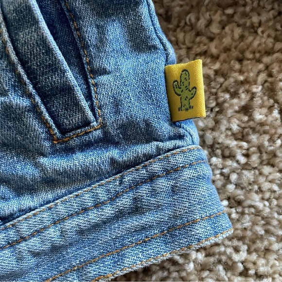 Bowen & Wright Denim Jacket Baby Girl Boy 12 Months Blue Cotton Vintage - Picture 7 of 16